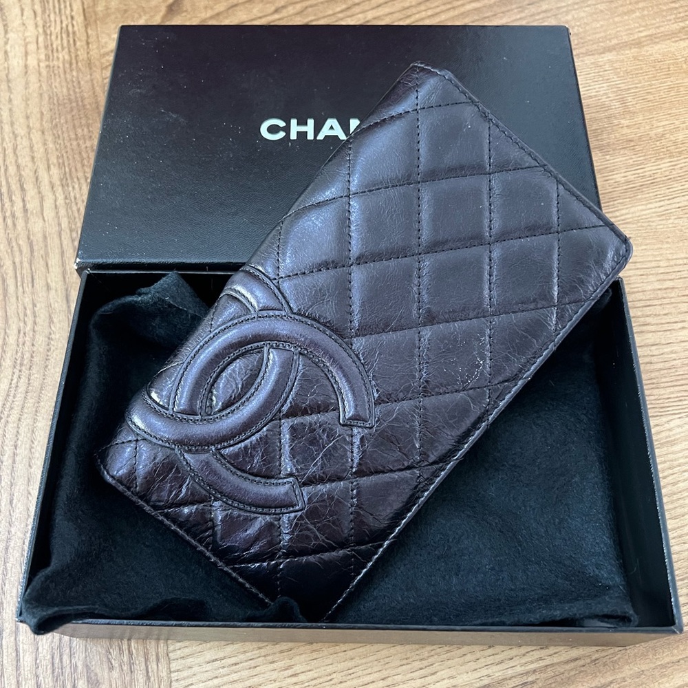 SOLD ‼️‼️ vintage Chanel wallet/evening clutch - Black & GREAT condition